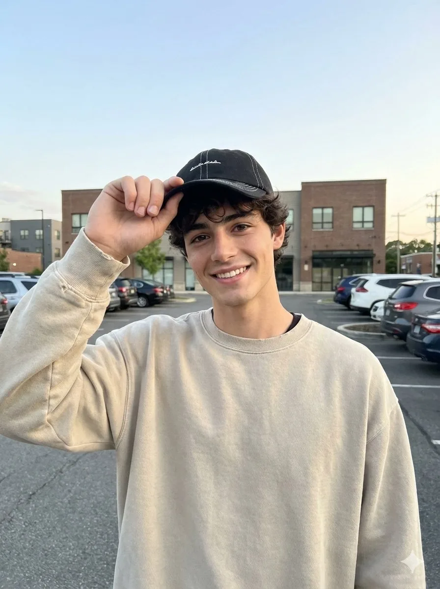 Evening parking lot smile — Sonra