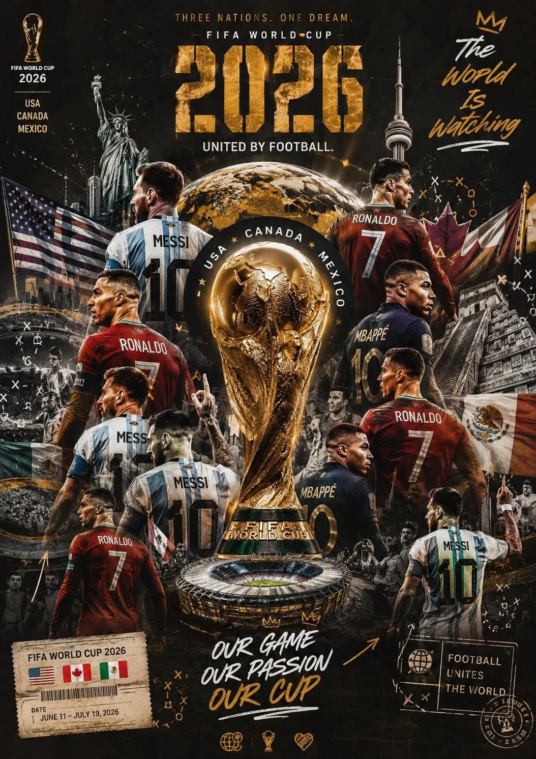 Fifa world cup 2026 premium poster design — After