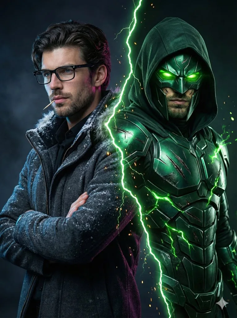 Marvel dual identity poster — After