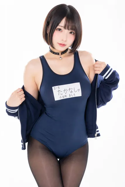 Japanese studio athletic swimsuit portrait