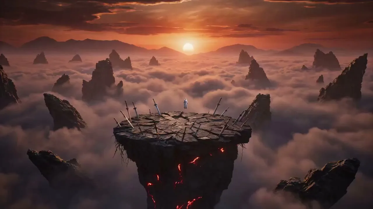 Epic oriental fantasy duel — After