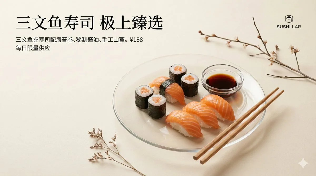 高角度商业美食摄影照片 — After