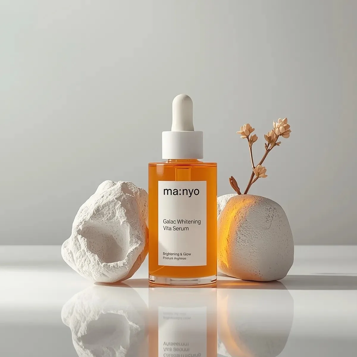 Warm minimal amber serum — Sonra