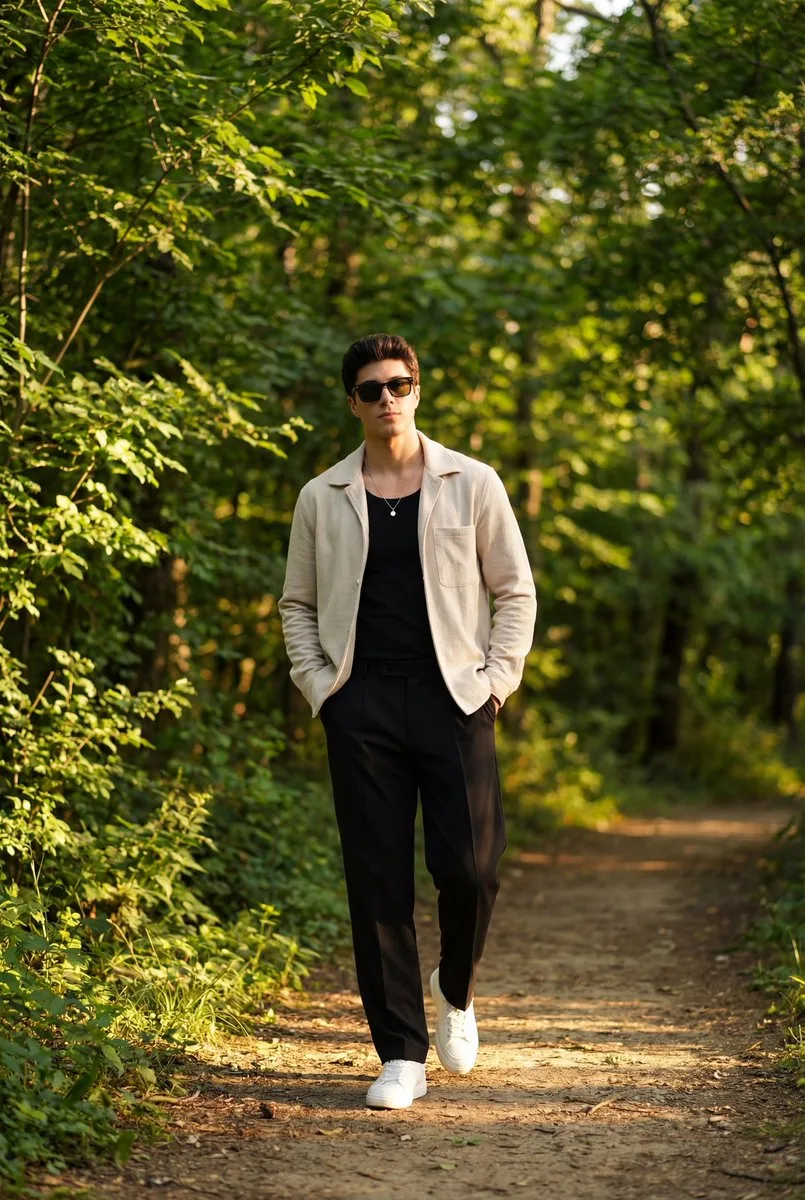 Sunlit stylish youth — Sonra