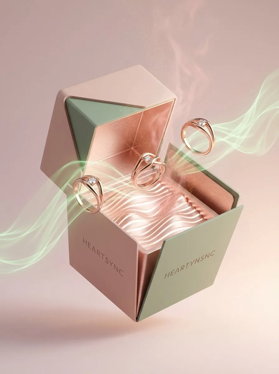 Avant garde heartbeat jewelry — Sonra