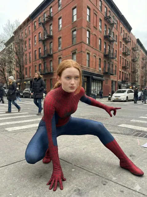 Nyc redhead spiderman coffee