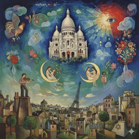 Chagall sacre coeur basilica