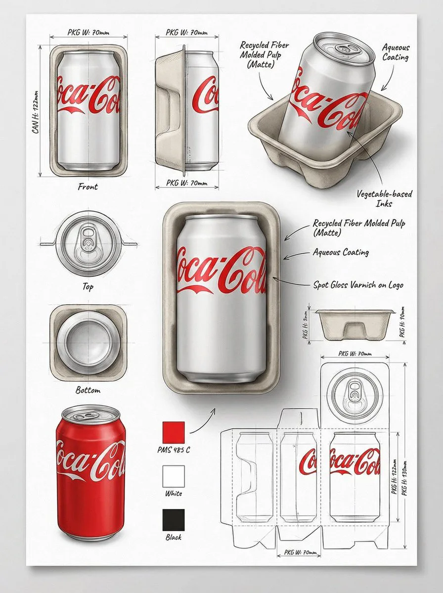 Futuristic tech packaging — Sonra