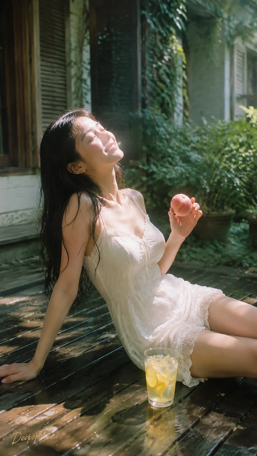 1990s summer youth cinematic film portrait — After