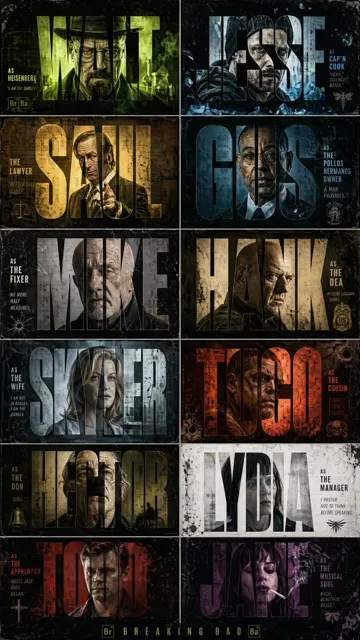 Breaking bad cinematic poster