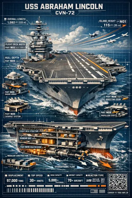 Epic uss lincoln exploded view
