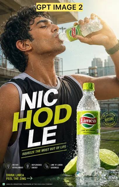 Premium limca instagram smm poster design