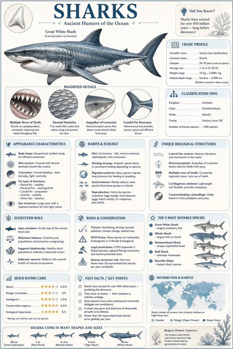 Shark encyclopedia secrets — After