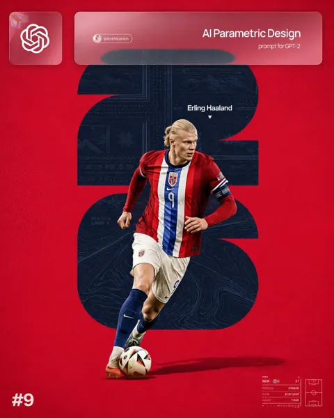 Minimalist football poster world cup 2026 style