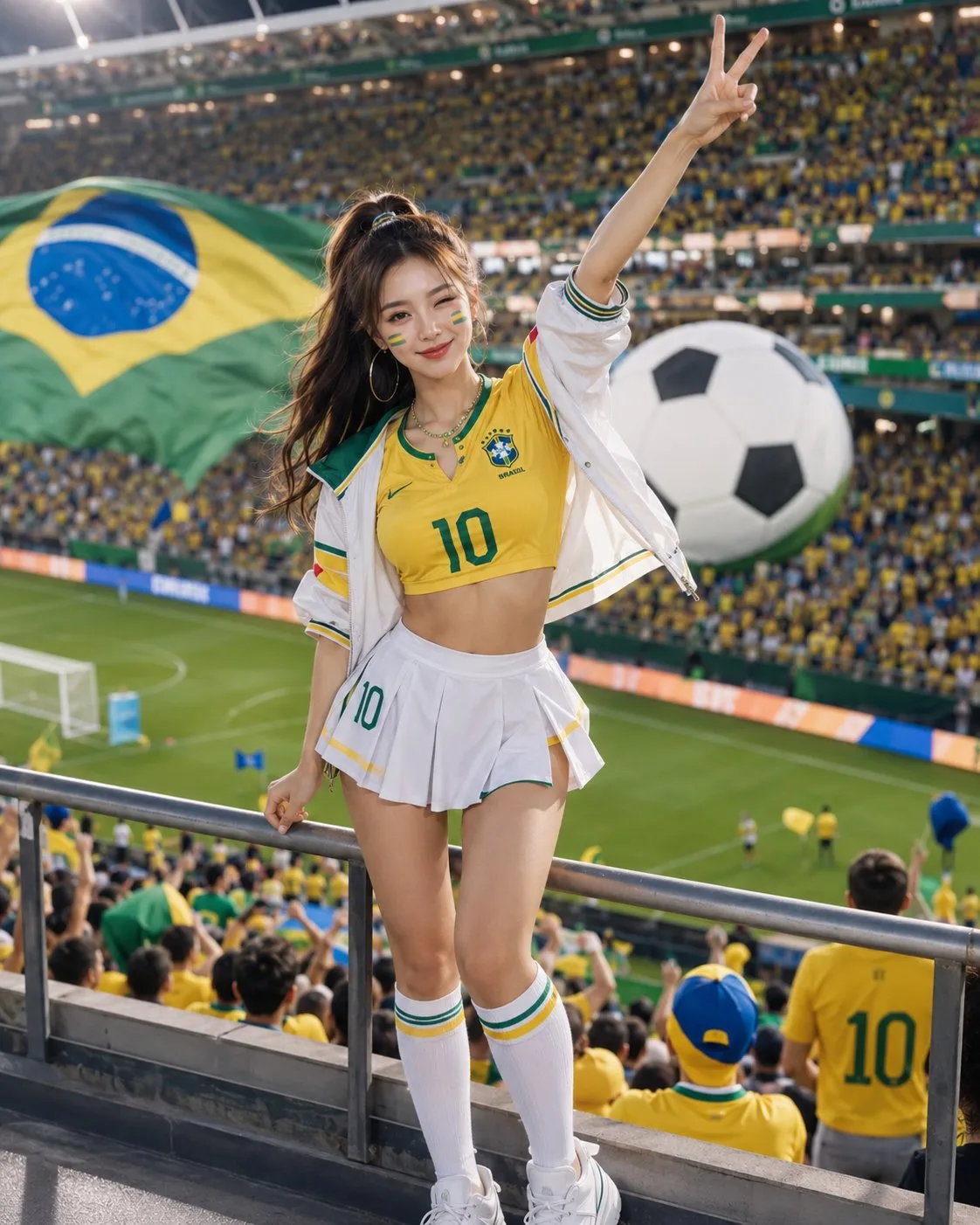 Sweet cool style world cup soccer baby poster — After
