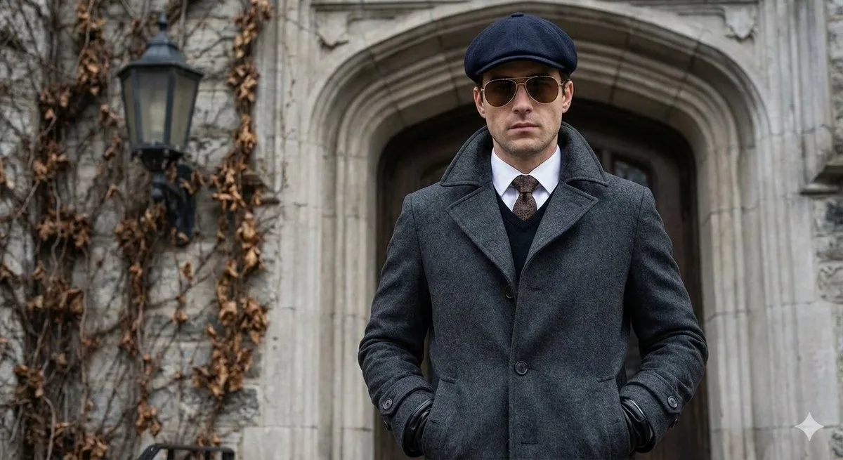 Vintage gentleman street fashion — After