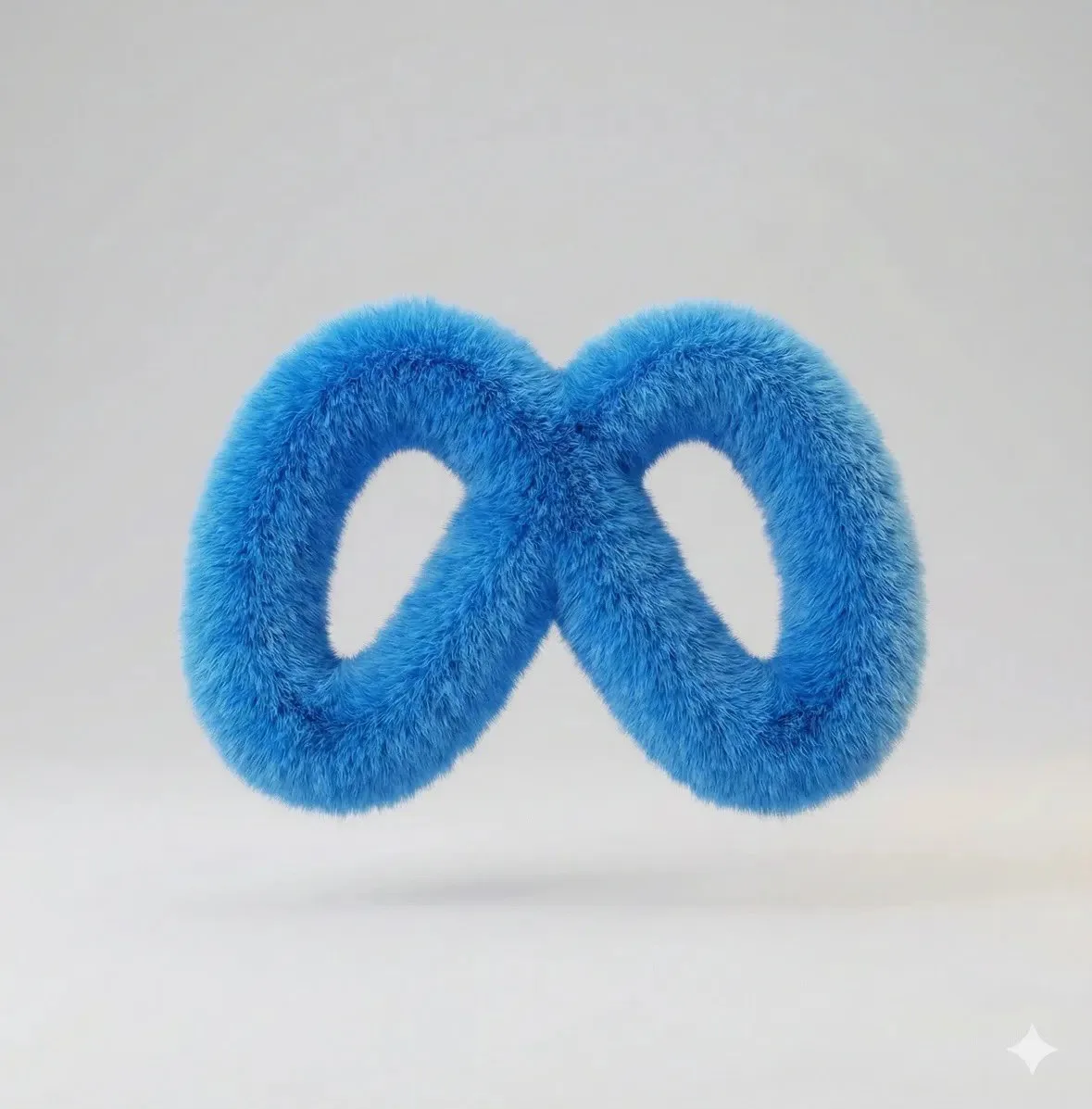 Ultra realistic 3d plush logo — After