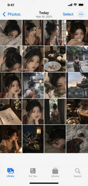 Iphone photos app daily life camera roll
