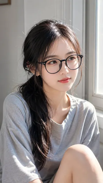 Ultra realistic netflix style indoor portrait