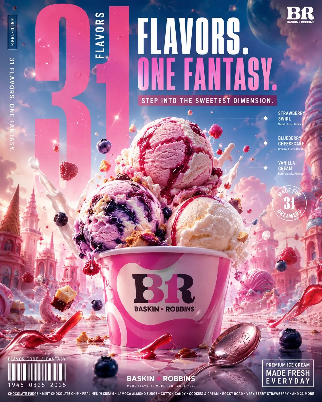 Baskin robbins cinematic ice cream campaign — After