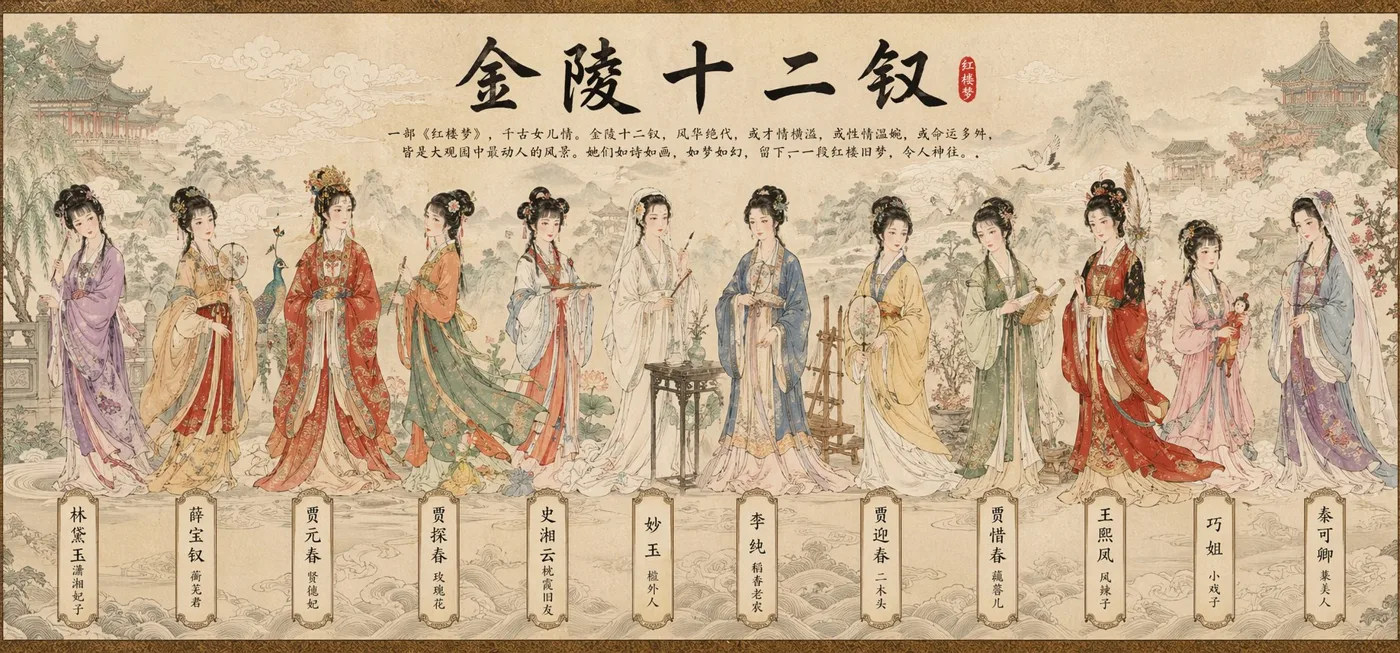 Guofeng gongbi eight immortals — Sonra