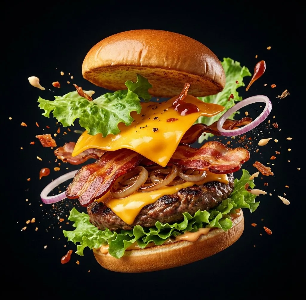 Premium food explosion poster — After