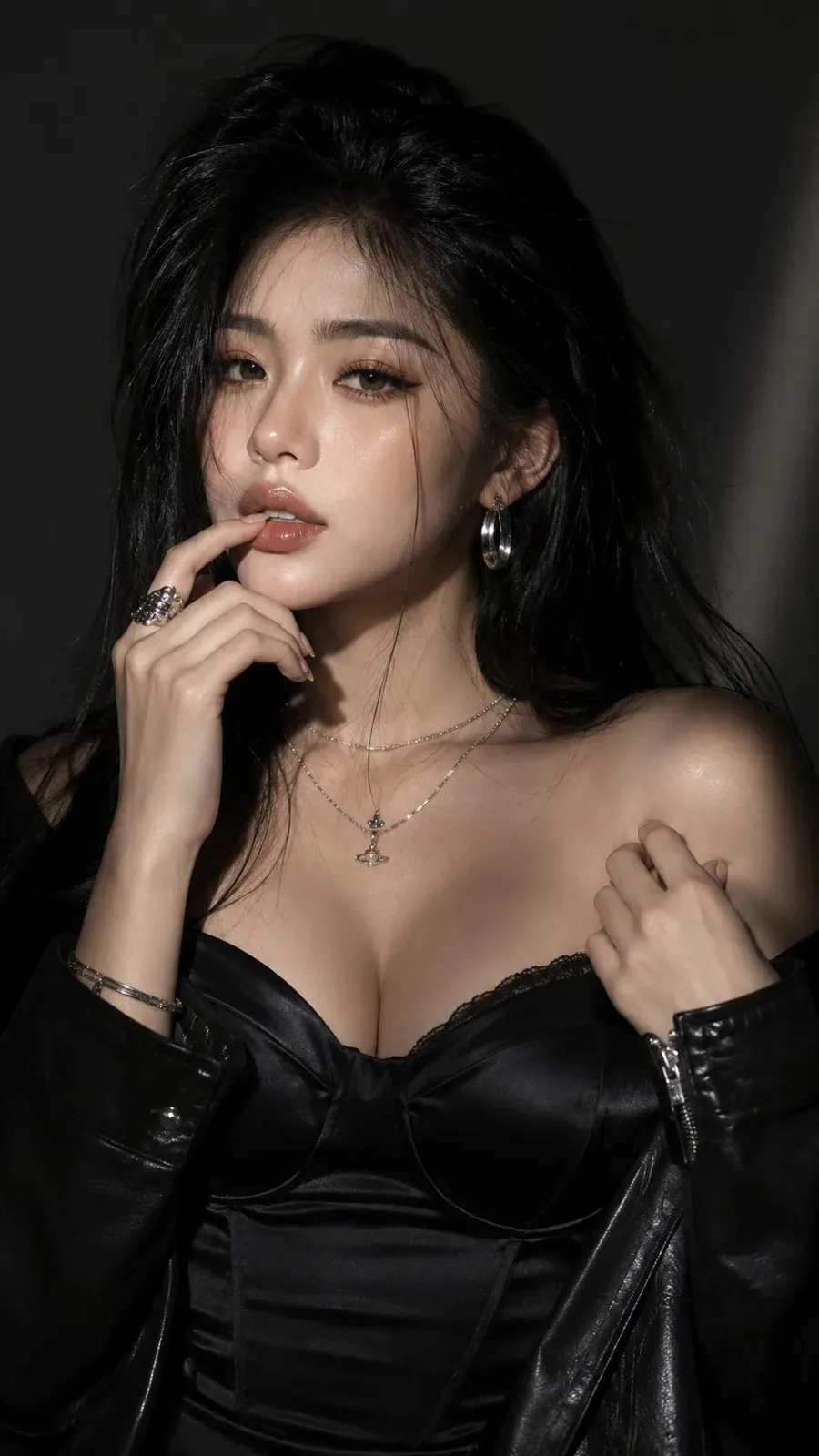 Luxury indonesian baddie fashion portrait prompt — After