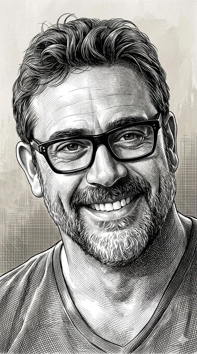 Dore style minimalist portrait — Sonra