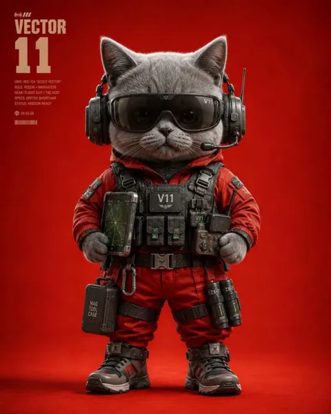 Premium stylized 3d character poster