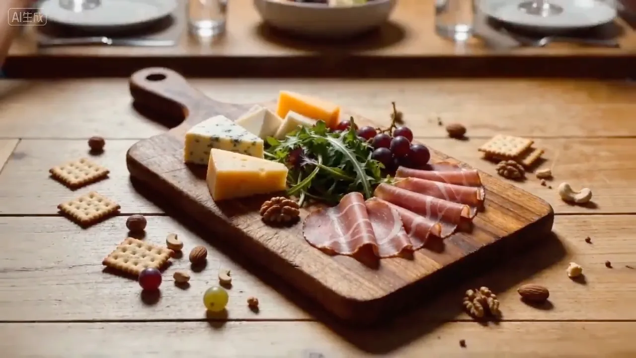 Rustic wood food commercial — Sonra