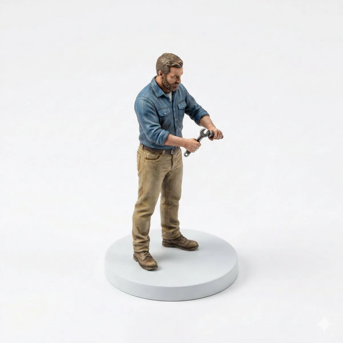 Ultra realistic 4k isometric miniature figurine — After