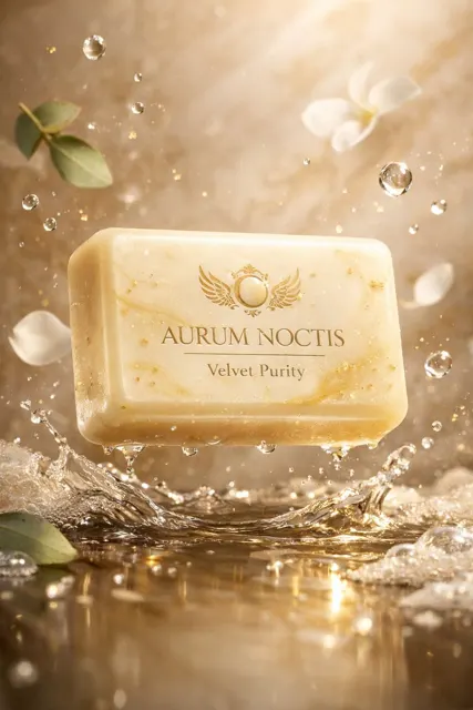 Luxury gold floating soap commercial