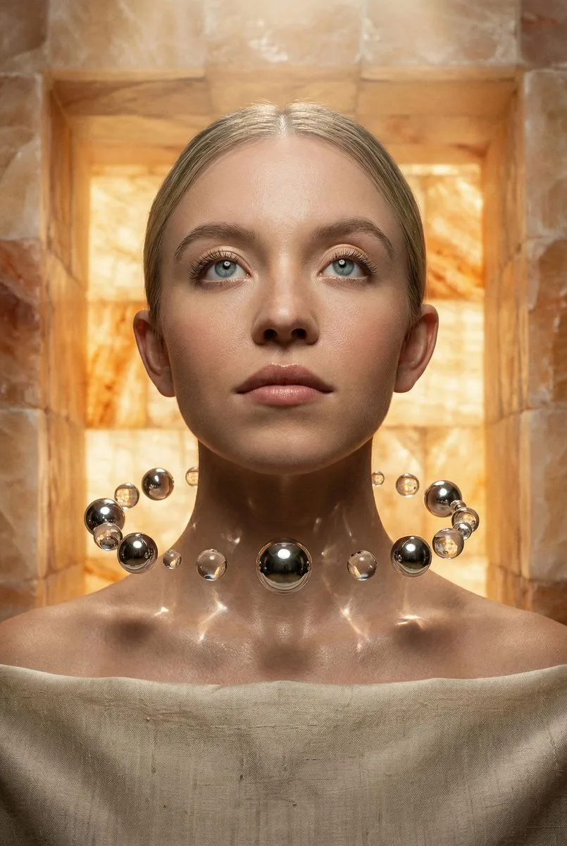 Levitating mercury oracle portrait — After