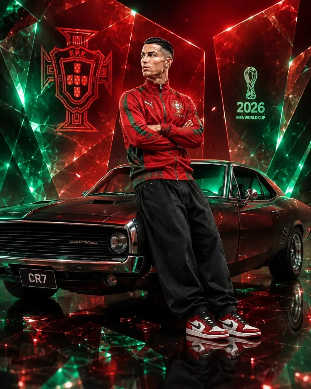 Legendary portuguese footballer muscle car fifa 2026 — Sonra