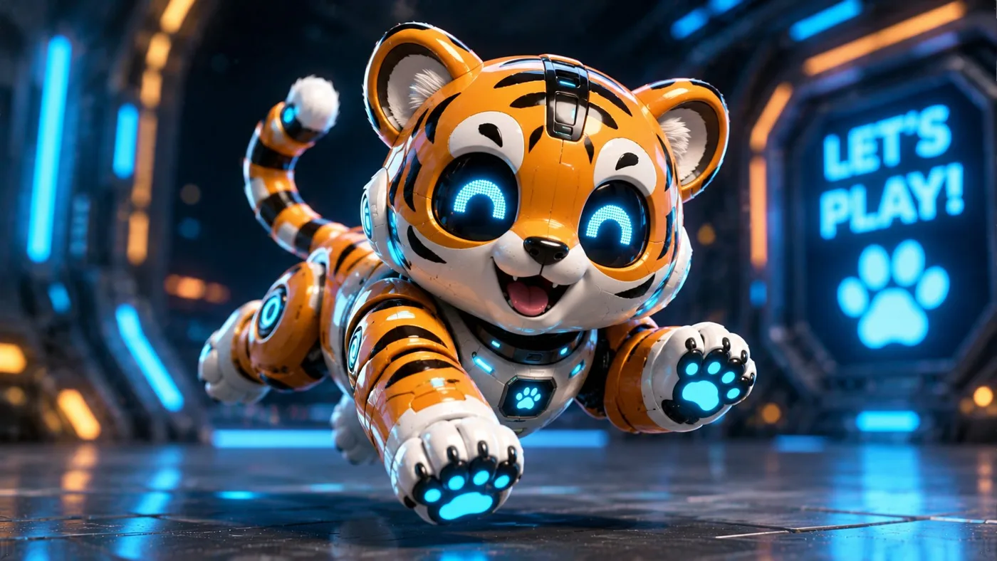 Cute miniature robot subject cgi — Sonra