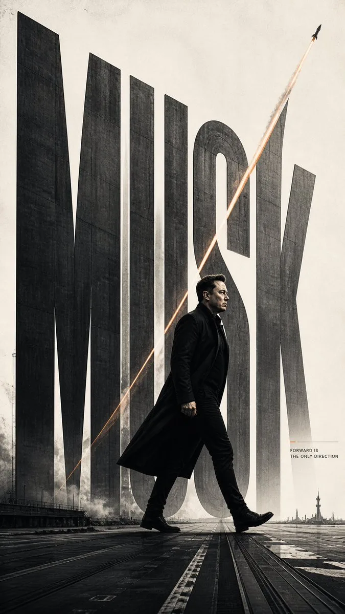 Elon musk poster design — Sonra