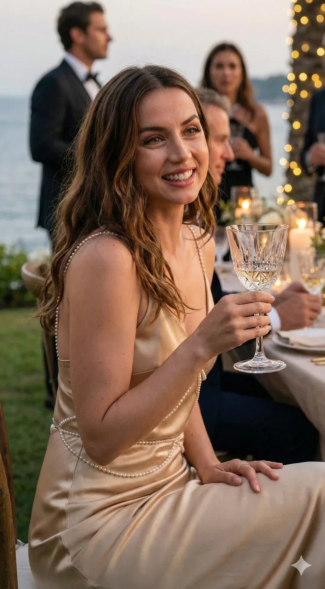 Dusk garden party ana de armas — After