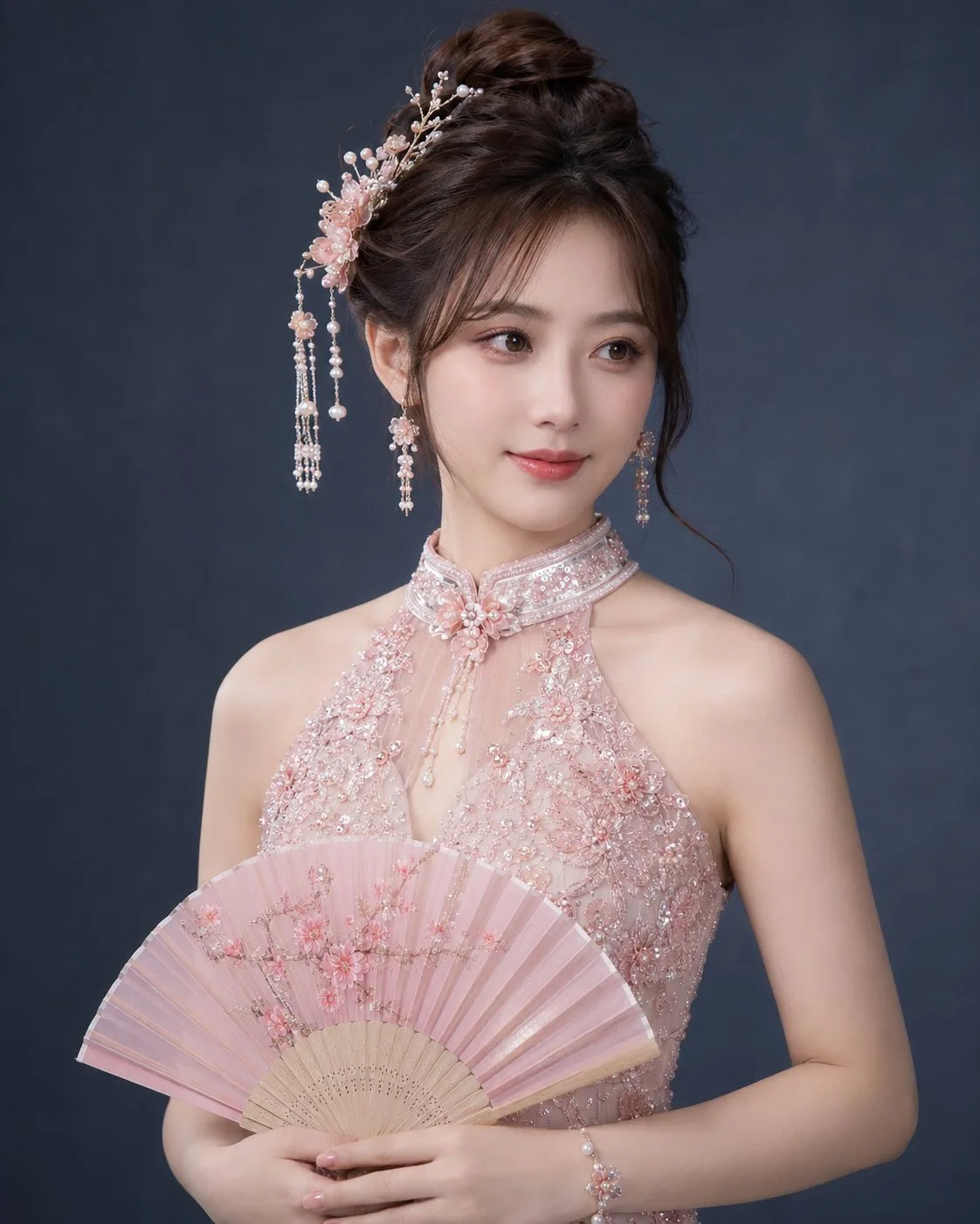 New chinese style oriental gown portrait — After
