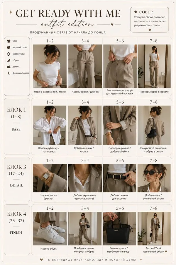 Minimalist outfit vlog — After