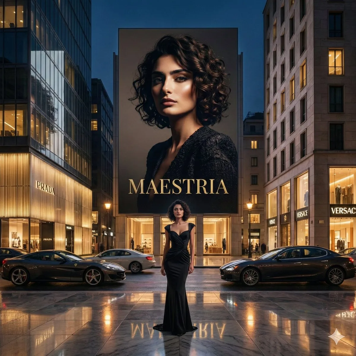 Couture queen led billboard — After