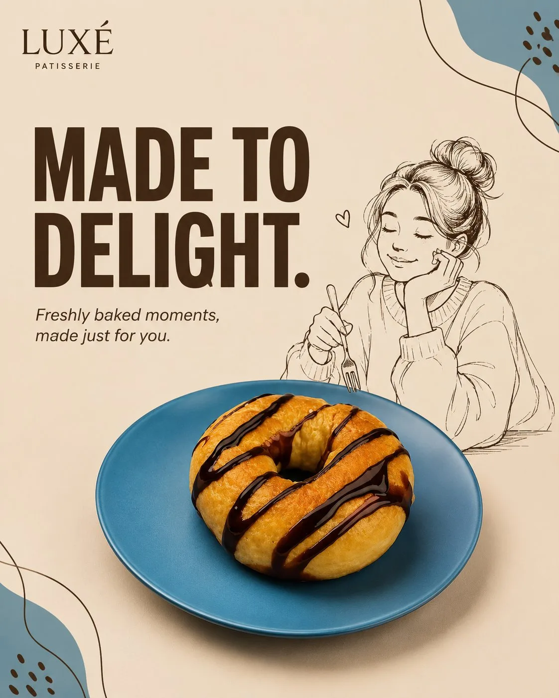 Premium mixed media commercial ad template — Sonra