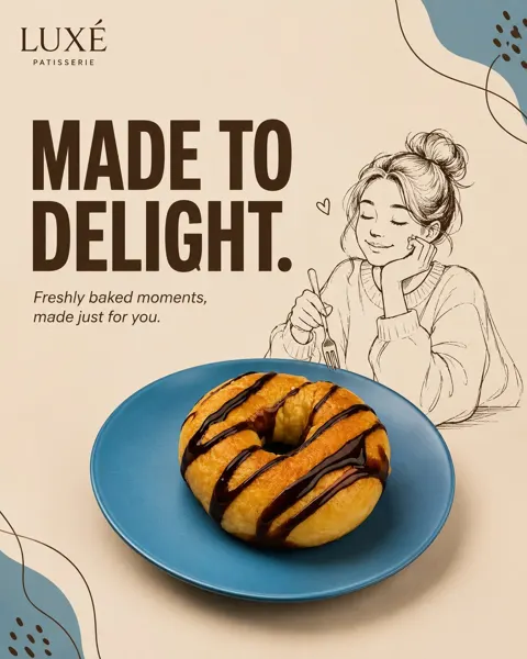 Premium mixed media commercial ad template