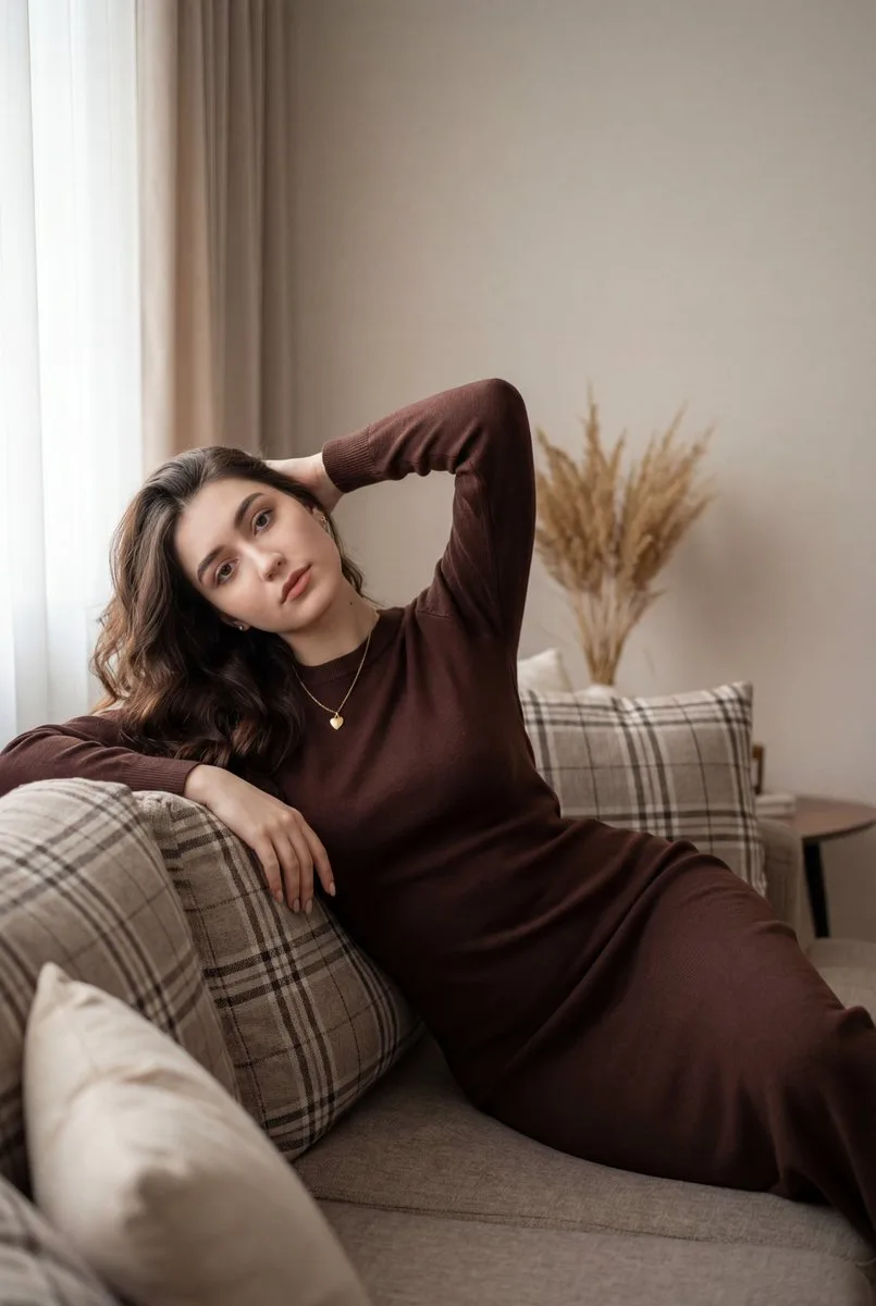 Lazy afternoon sofa muse — After