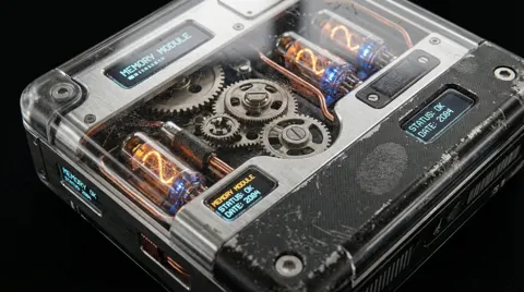 Retro futuristic device