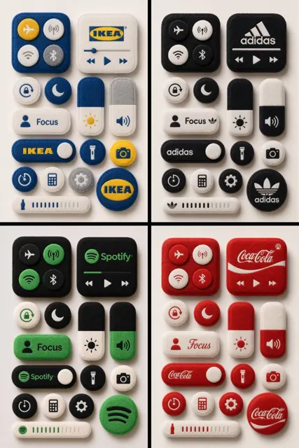 Plush felt system controls