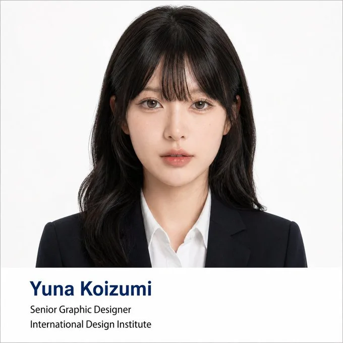 Premium business headshot poster — After