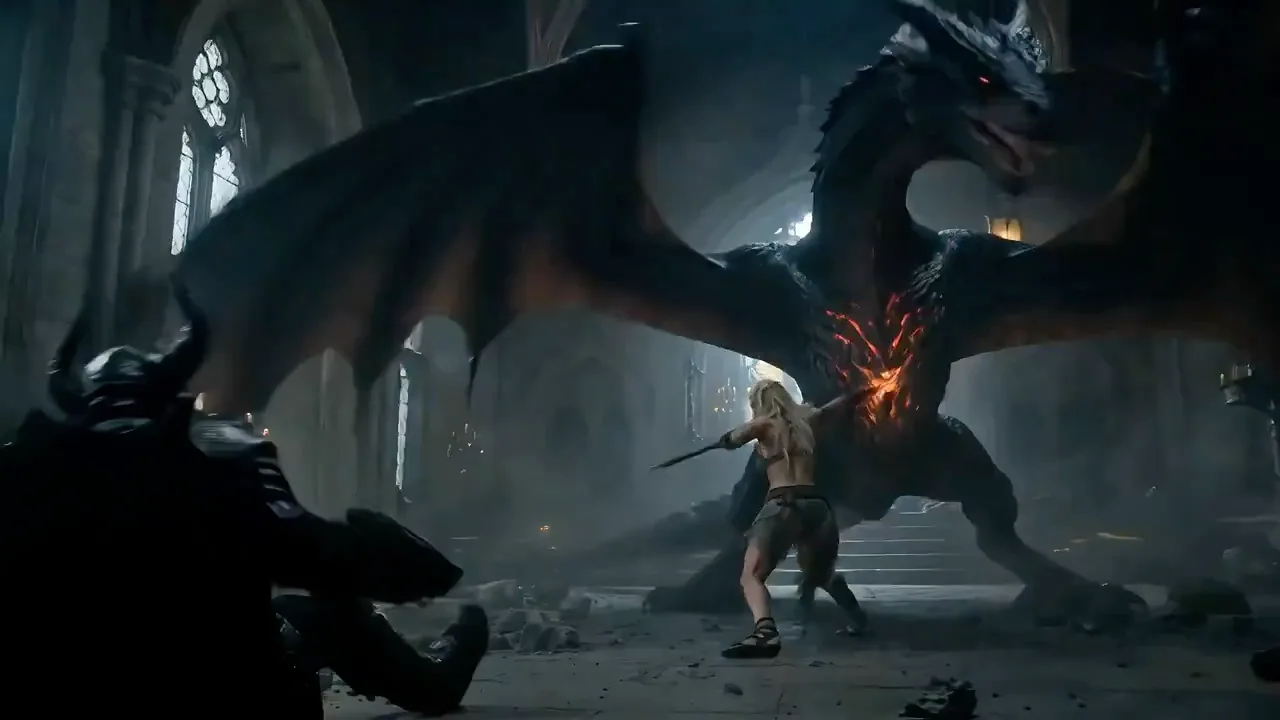 Ruins heroes slay dragon — Sonra