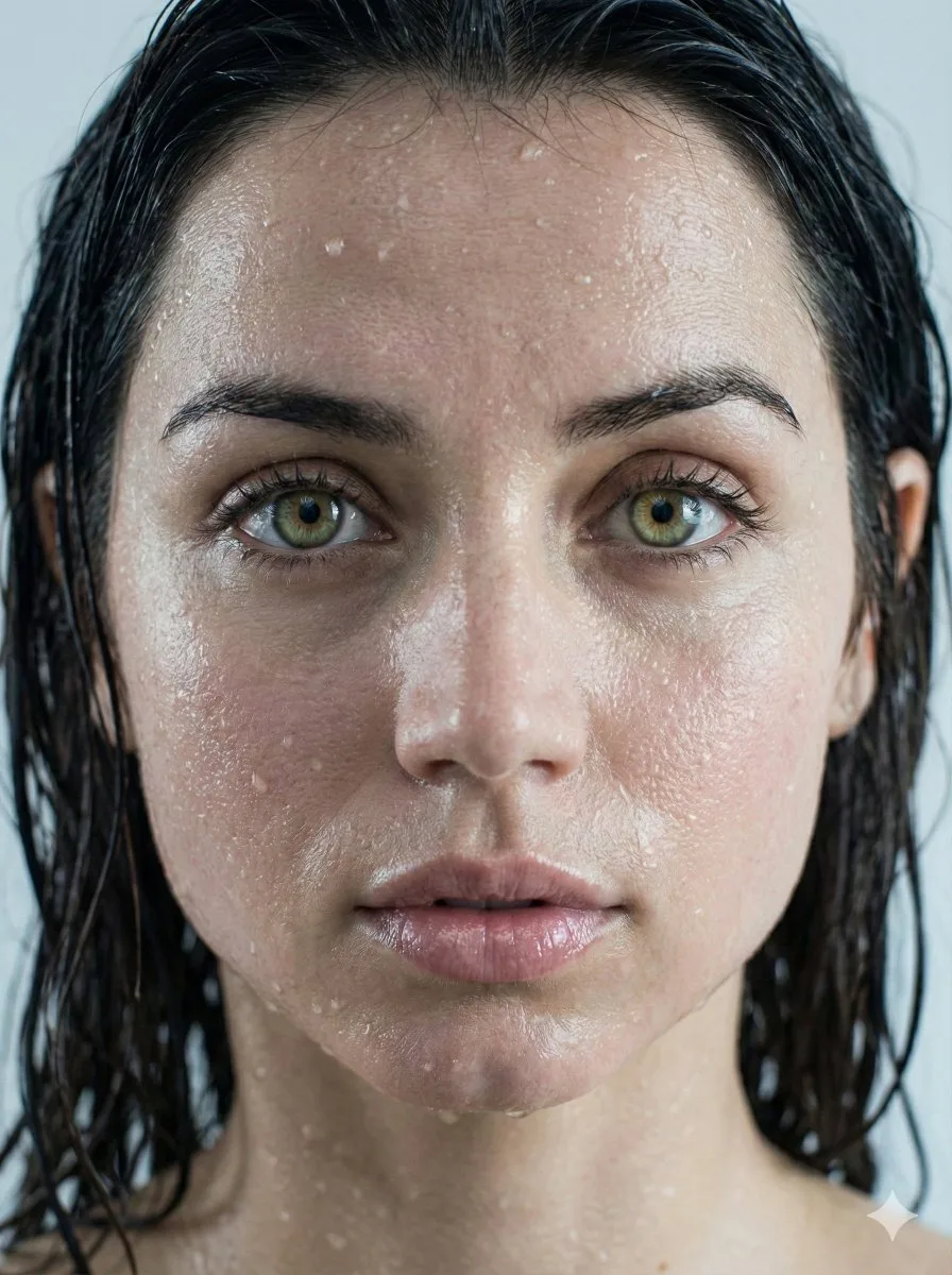 Hyper realistic wet hair profile — Sonra