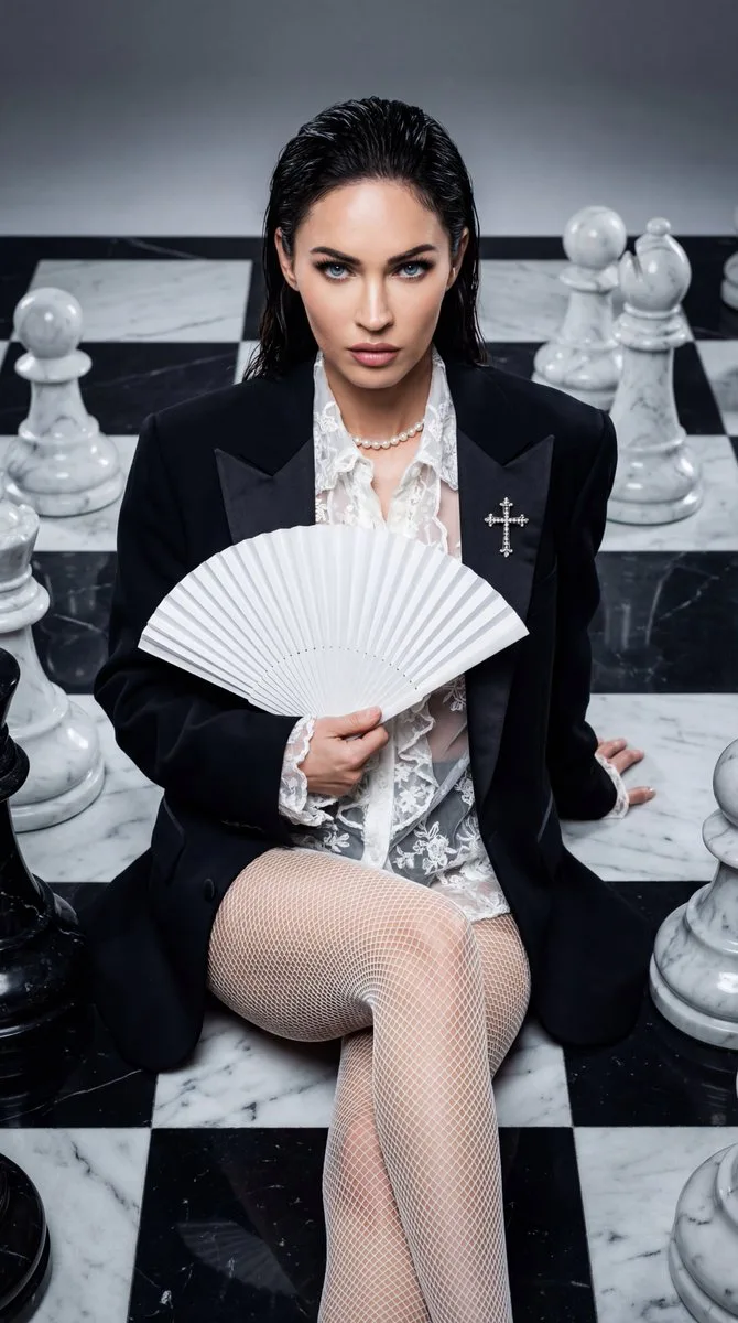 Surreal chessboard dark queen — Sonra