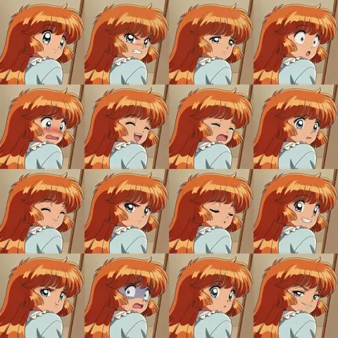 Heroine 16 panel expression design